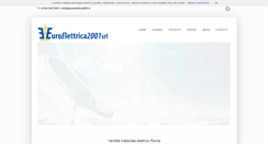Desktop Screenshot of euroelettrica2001.it